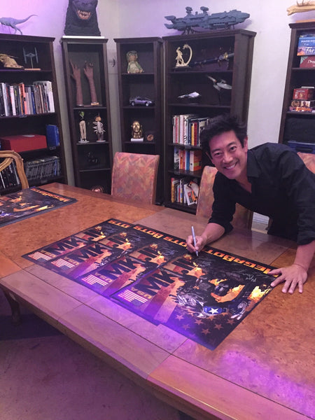 AUTOGRAPHED Mk.II Concept Art Poster (18"x24")