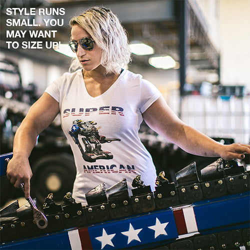 Ladies SUPER AMERICAN T-Shirt