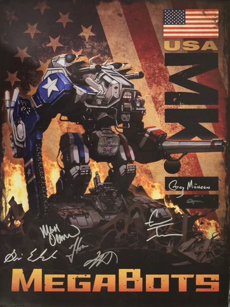 AUTOGRAPHED Mk.II Concept Art Poster (18"x24")