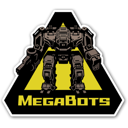 MegaBots Logo Sticker