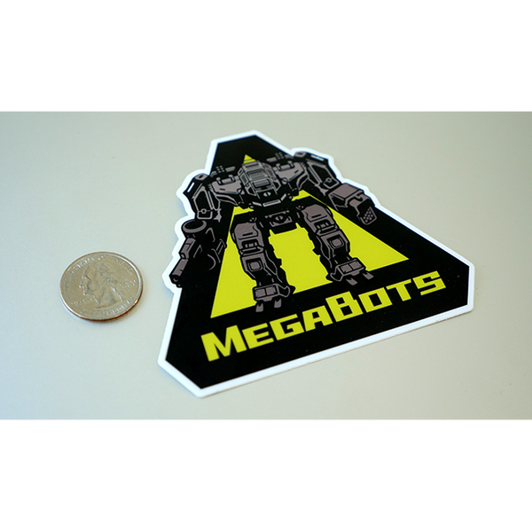 MegaBots Logo Sticker